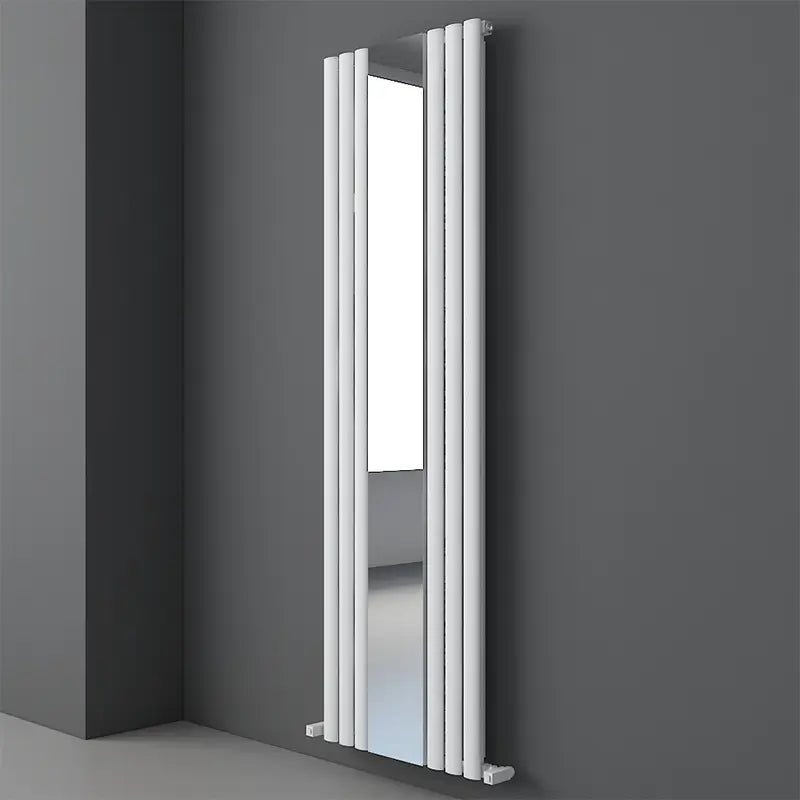 Carisa Tallis Mirror Designer Aluminium Radiator in 1800H x 550W