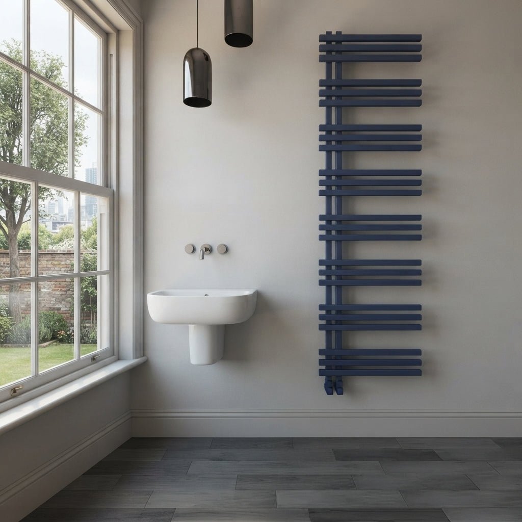 Carisa Terra Aluminium Bathroom Radiator in 1740H x 500W