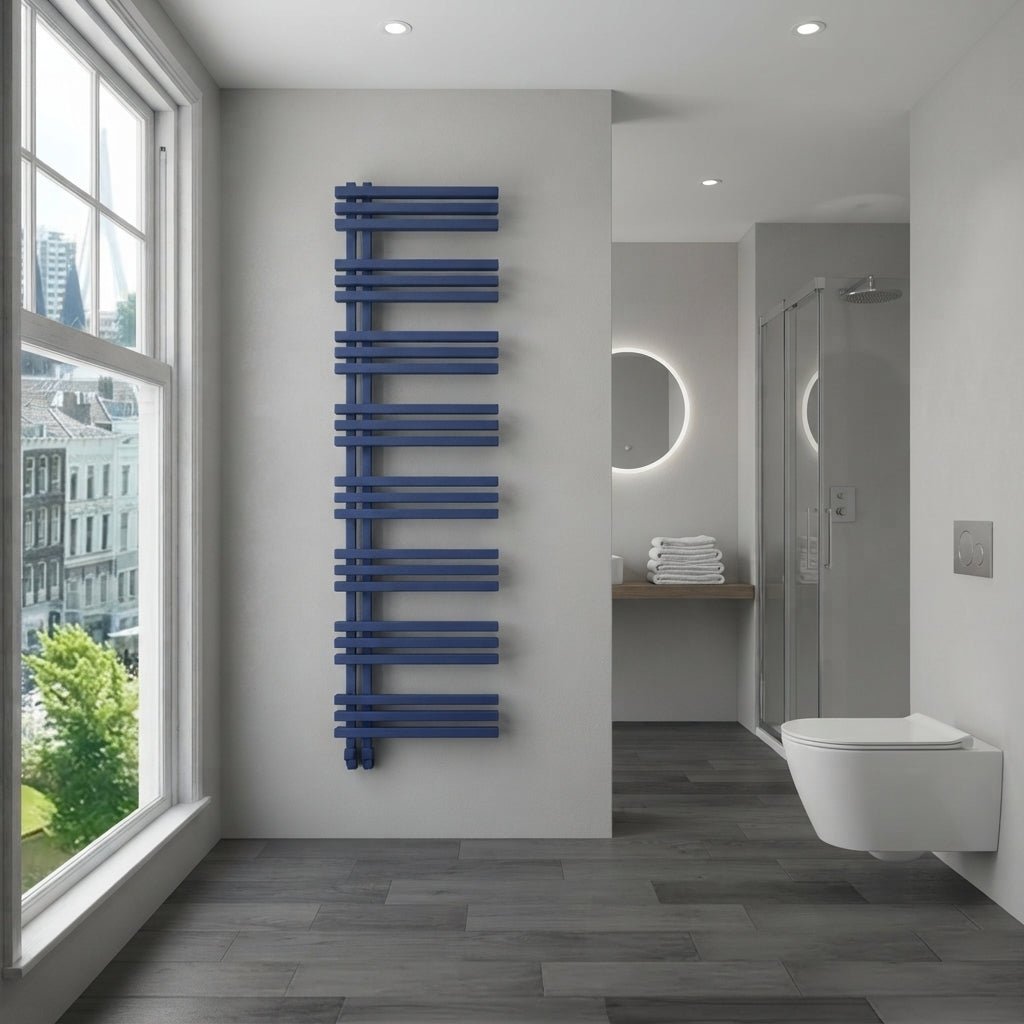 Carisa Terra Aluminium Bathroom Radiator in 1740H x 500W
