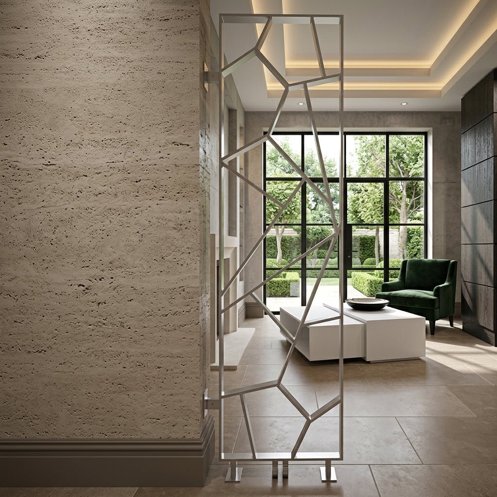 Carisa Tria Stainless Steel Vertical Radiator | CUSTOM MADE in Satin Polished