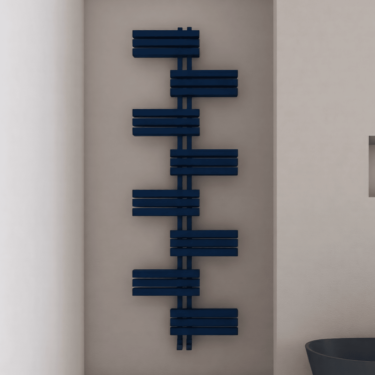 Carisa Unico Aluminium Bathroom Radiator in 1740H x 500W