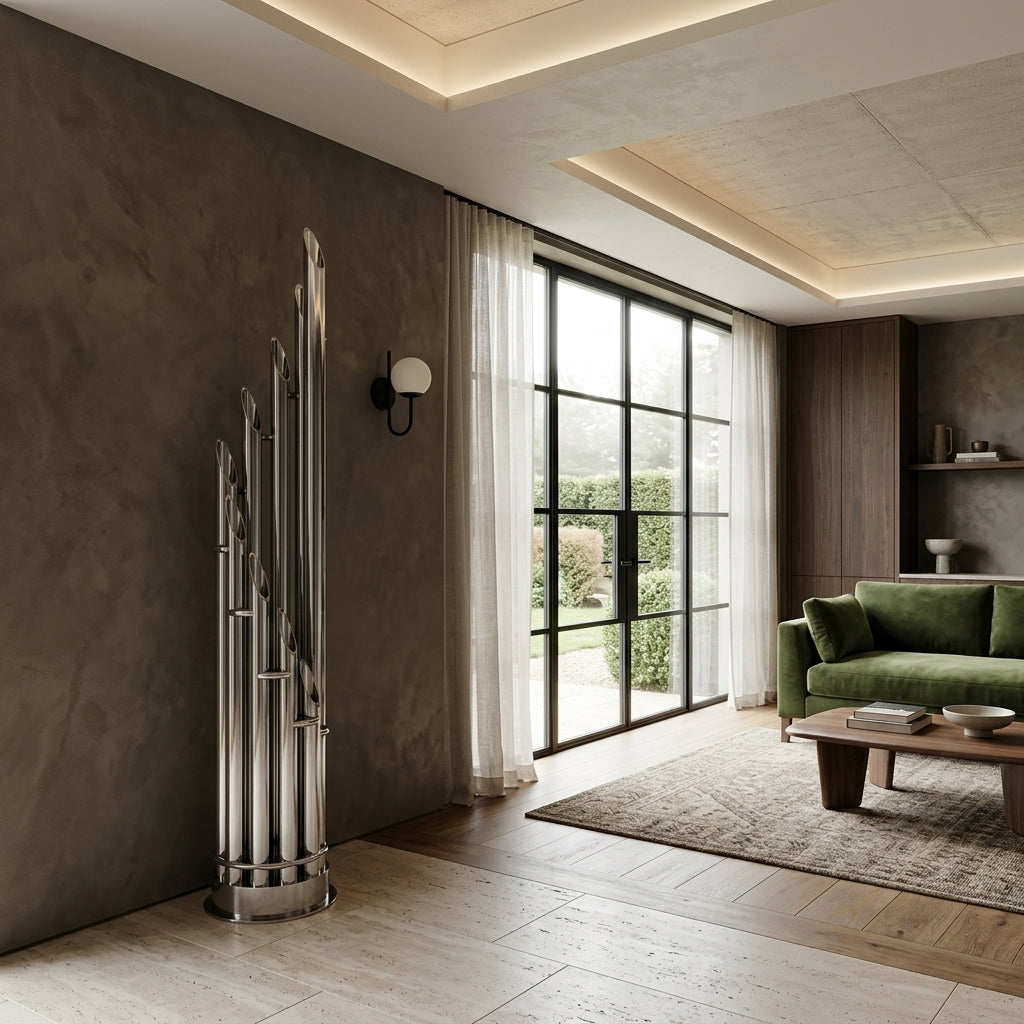 Carisa Unique Stainless Steel Vertical Radiator | CUSTOM MADE