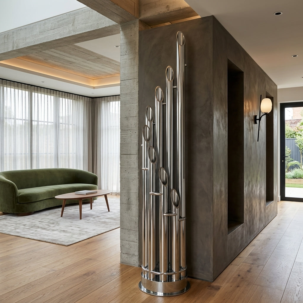 Carisa Unique Stainless Steel Vertical Radiator | CUSTOM MADE