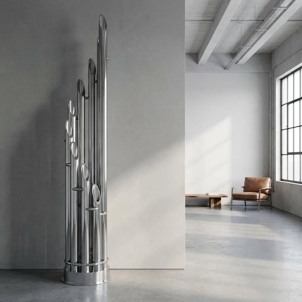 Carisa Unique Stainless Steel Vertical Radiator | CUSTOM MADE in Satin Polished