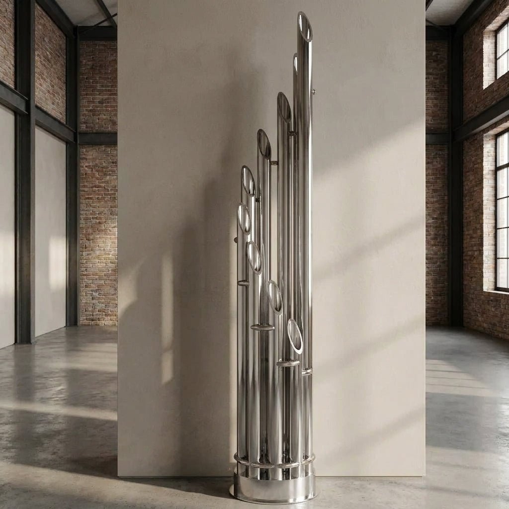 Carisa Unique Stainless Steel Vertical Radiator | CUSTOM MADE in Satin Polished