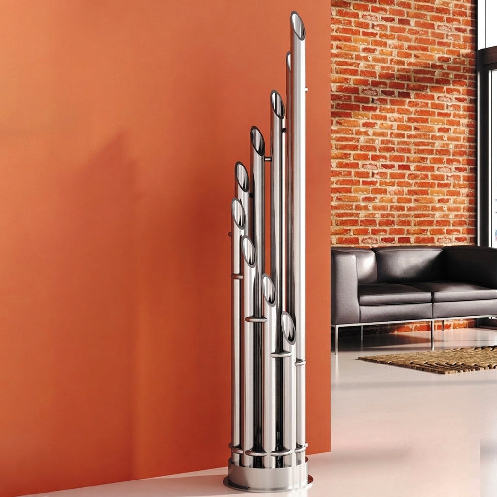 Carisa Unique Stainless Steel Vertical Radiator | CUSTOM MADE