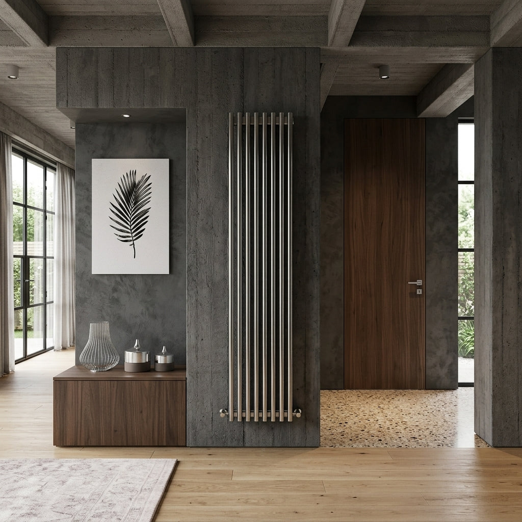 Carisa Versailles Stainless Steel Vertical Radiator | CUSTOM MADE