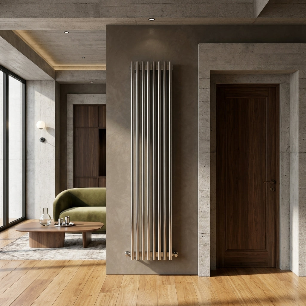 Carisa Versailles Stainless Steel Vertical Radiator | CUSTOM MADE