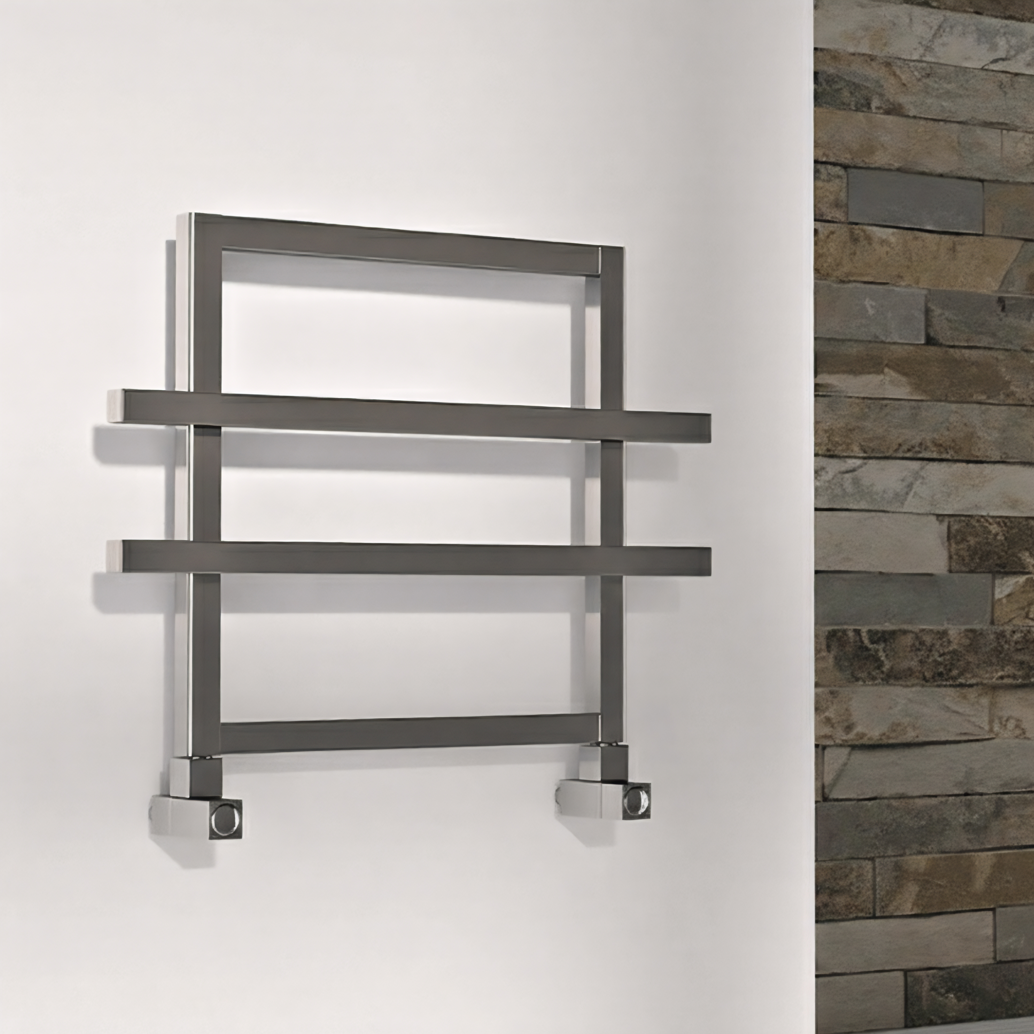 Carisa Ajax Aluminium Bathroom Towel Radiator 450H x 600W | 3 colours, 1 size