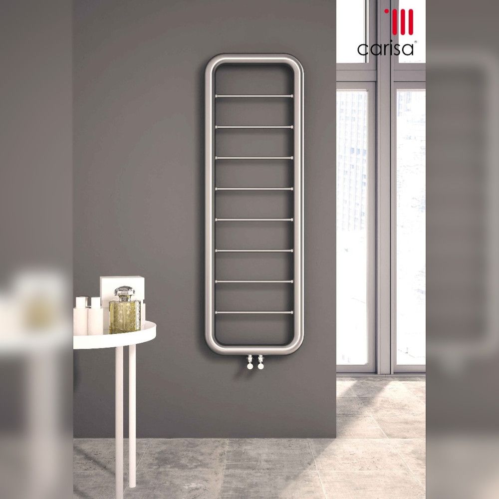 Carisa Paros Stainless Steel Towel Radiator
