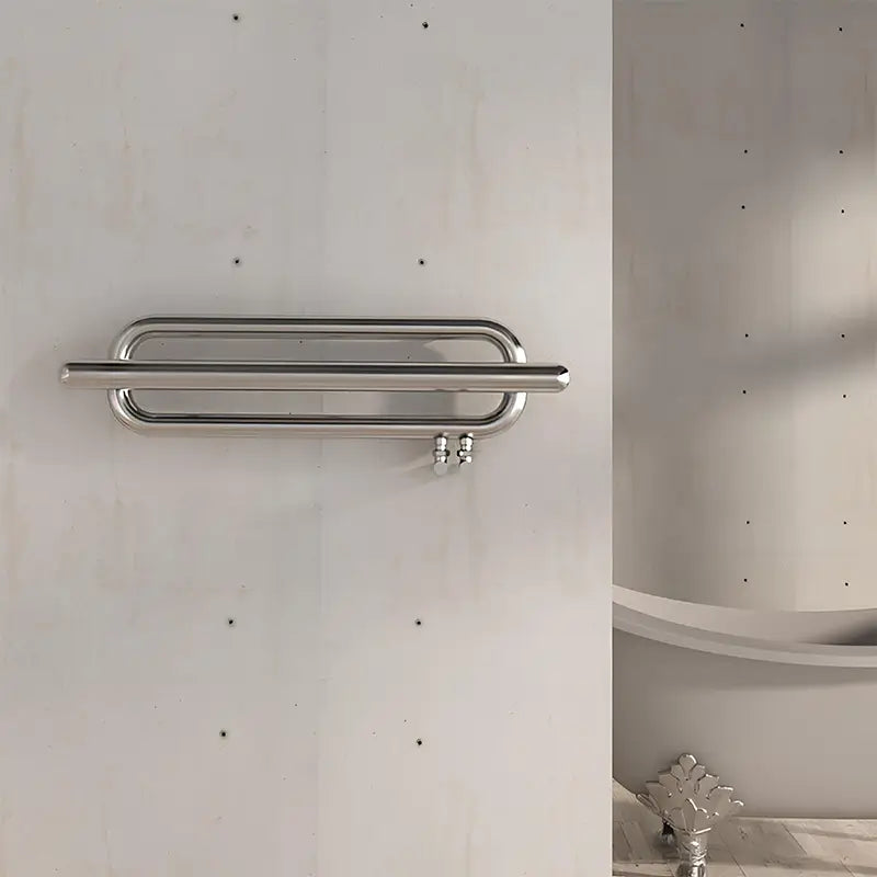 Carisa Swing Stainless Steel Heated Towel Rail