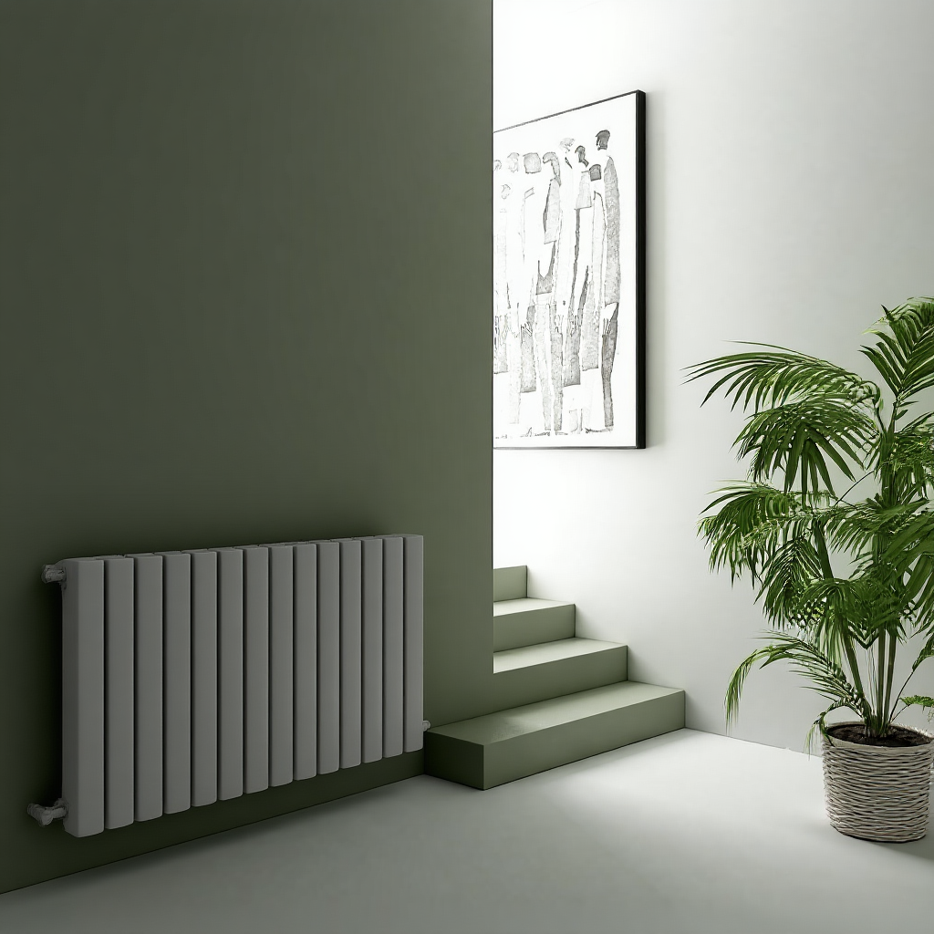 Carisa Vesta Modern Horizontal Aluminium Radiator | 4 colours, 3 sizes