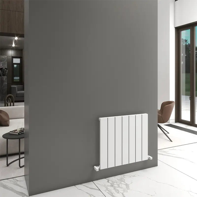 Carisa Angers Single Panel Horizontal Aluminium Radiator | 2 colours, 5 sizes
