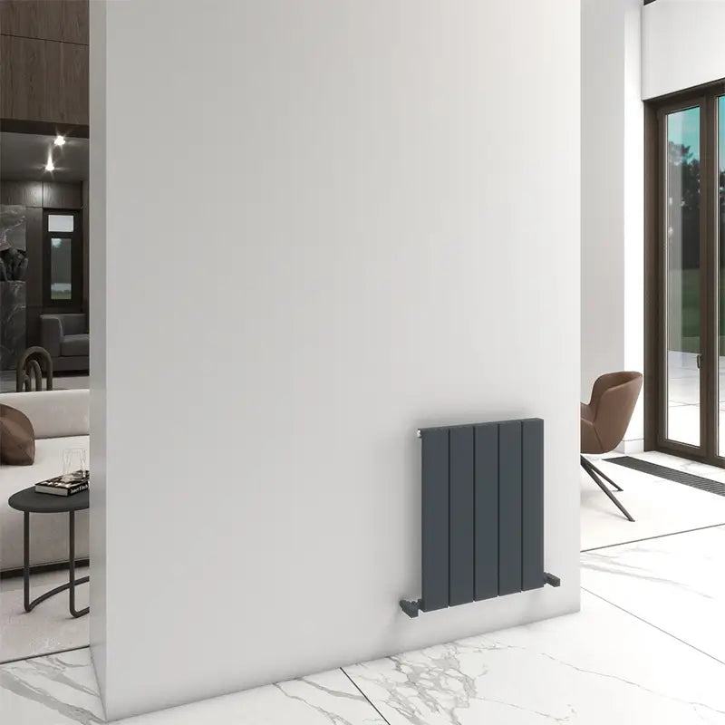 Carisa Angers Double Panel Horizontal Aluminium Radiator | 2 colours, 5 sizes