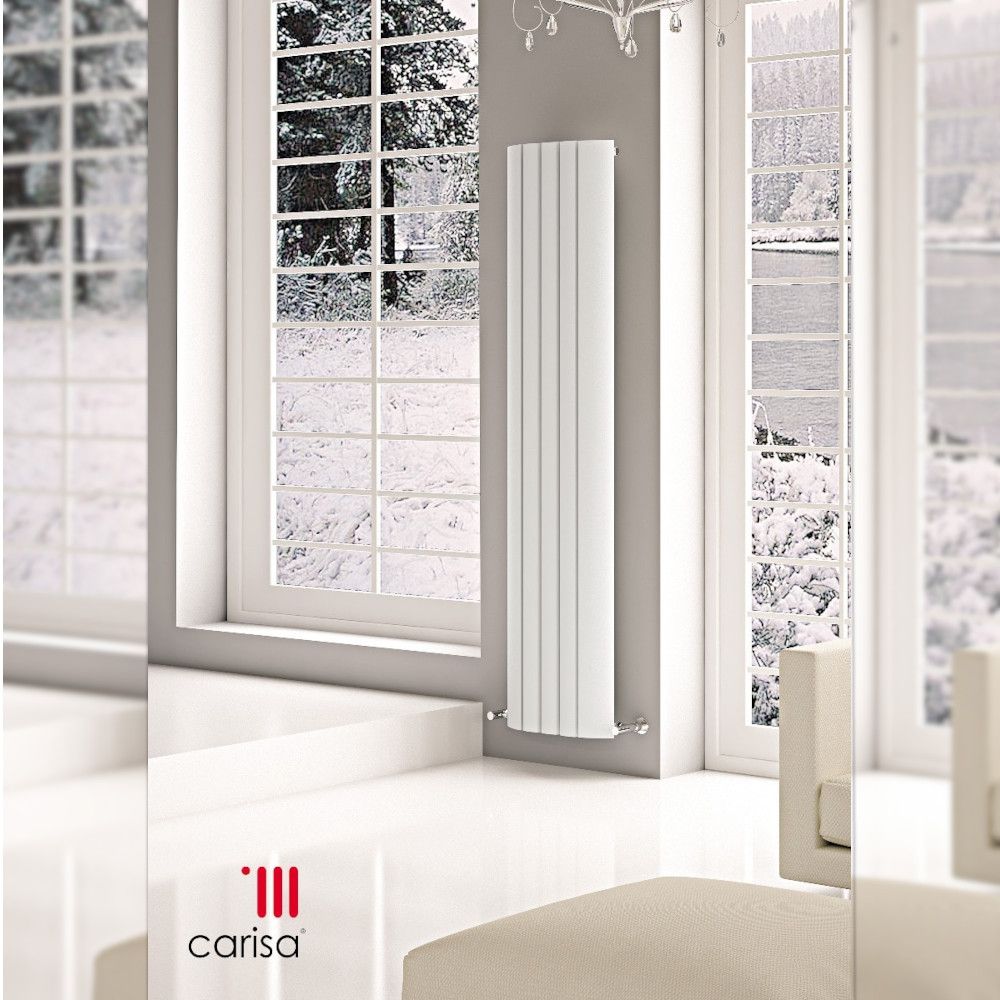 Carisa Gaia Vertical Minimalist Modern Radiator