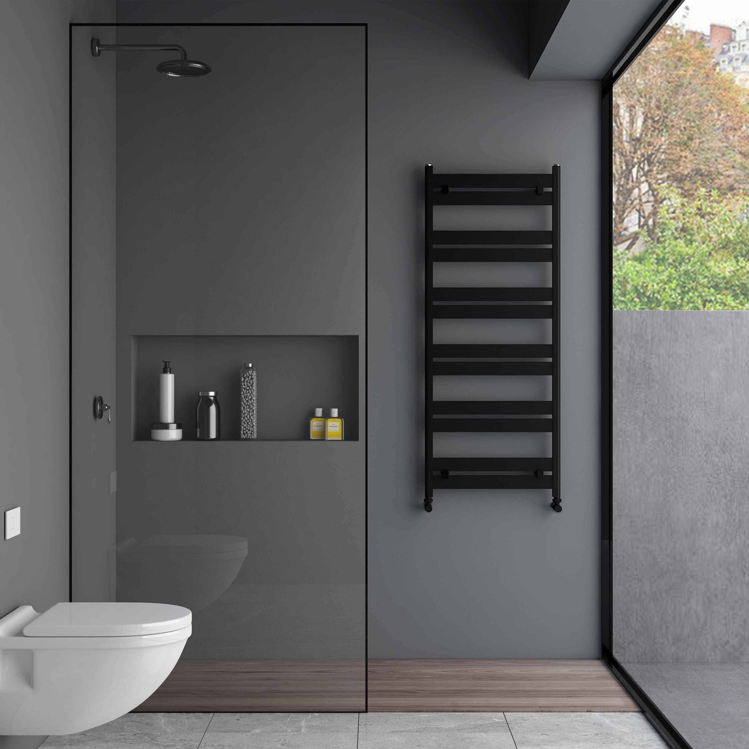 Carisa Ligne Aluminium Bathroom Radiator | 2 colours, 5 sizes