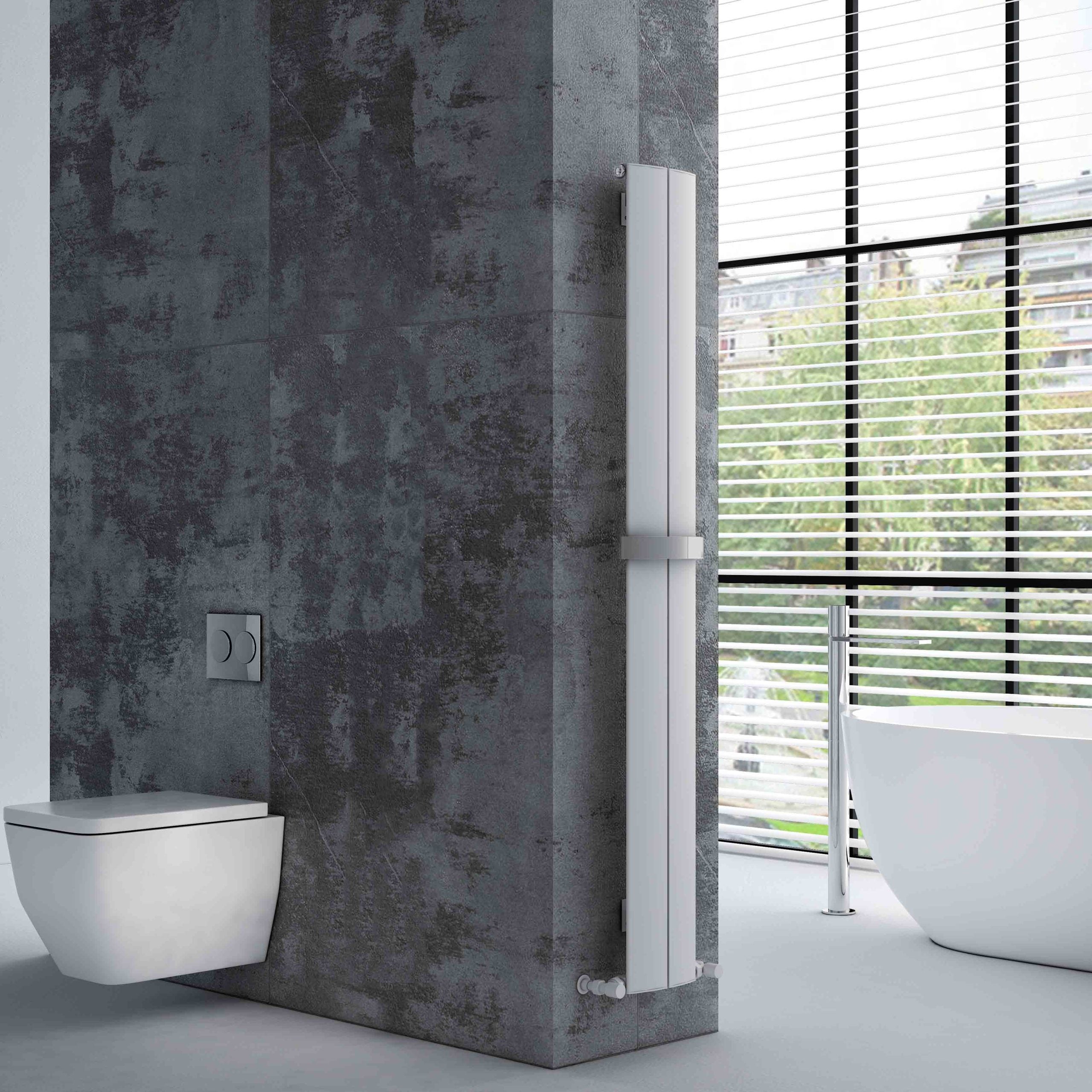 Carisa Play Bath Tall Bathroom Radiator