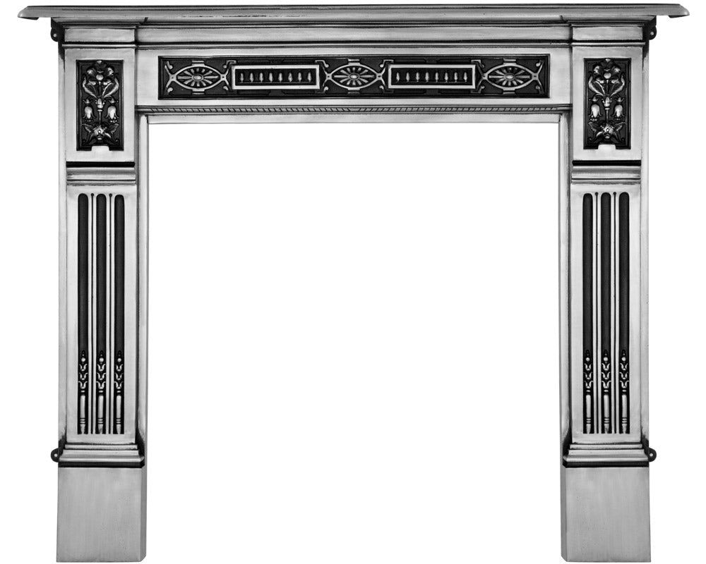 Carron Albert Cast Iron Fireplace Surround in Full Polish