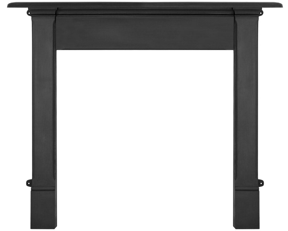Carron Alice Cast Iron Fireplace Surround in Black