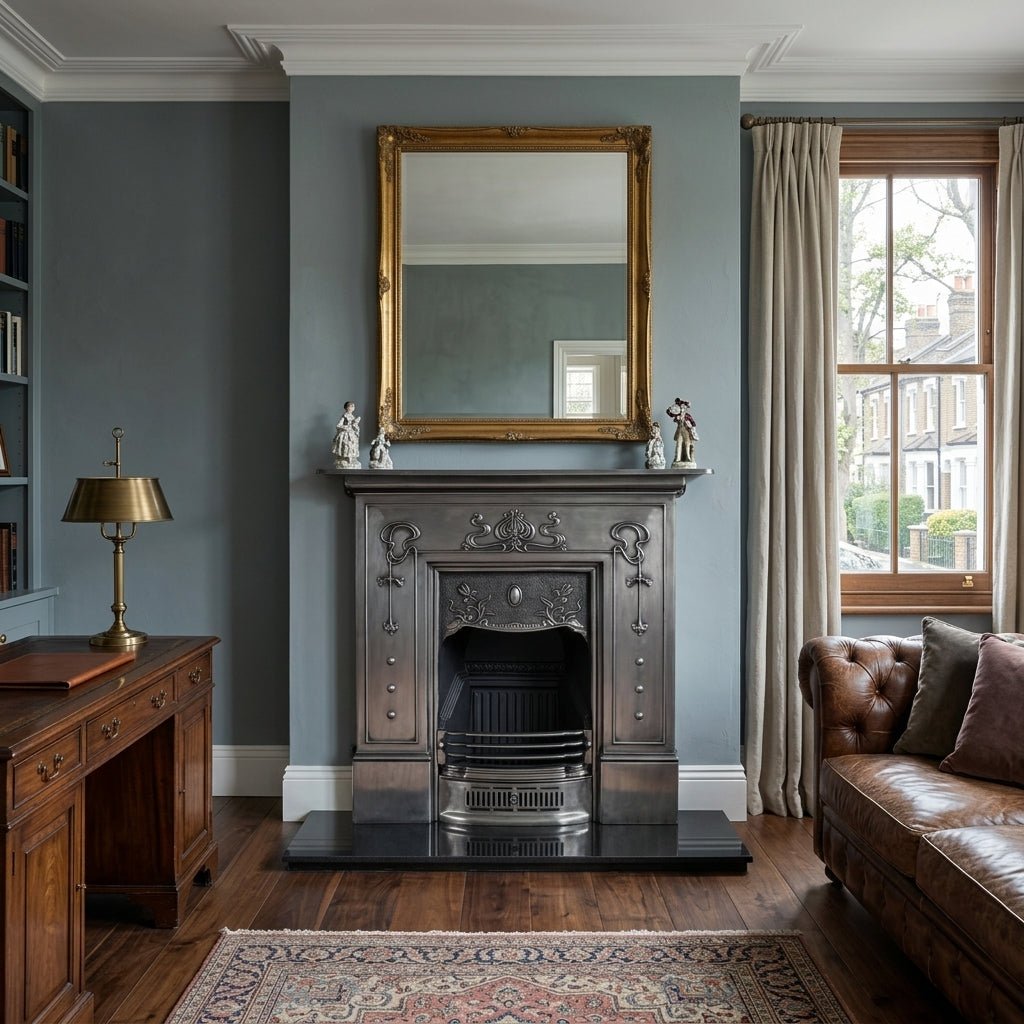 Carron Bella Cast Iron Fireplace Surround in Full Polish