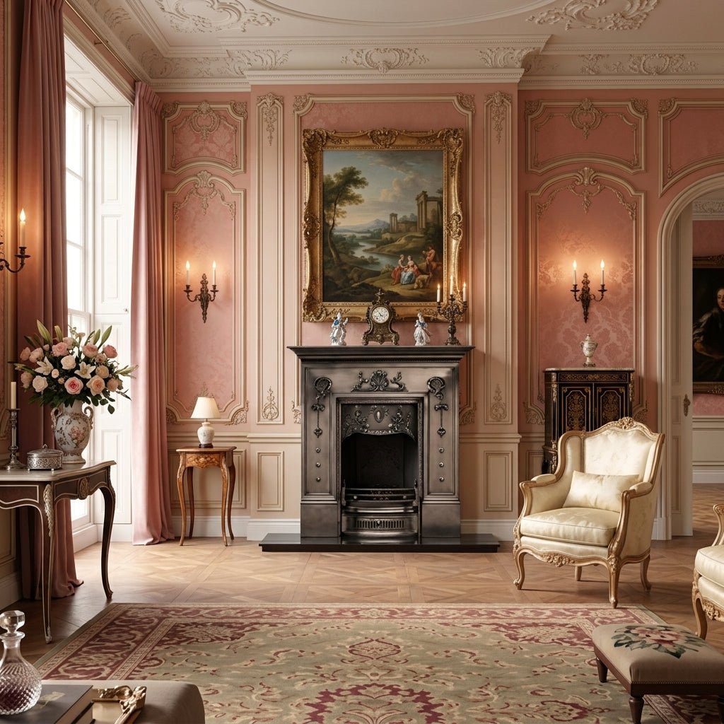 Carron Bella Cast Iron Fireplace Surround in Full Polish