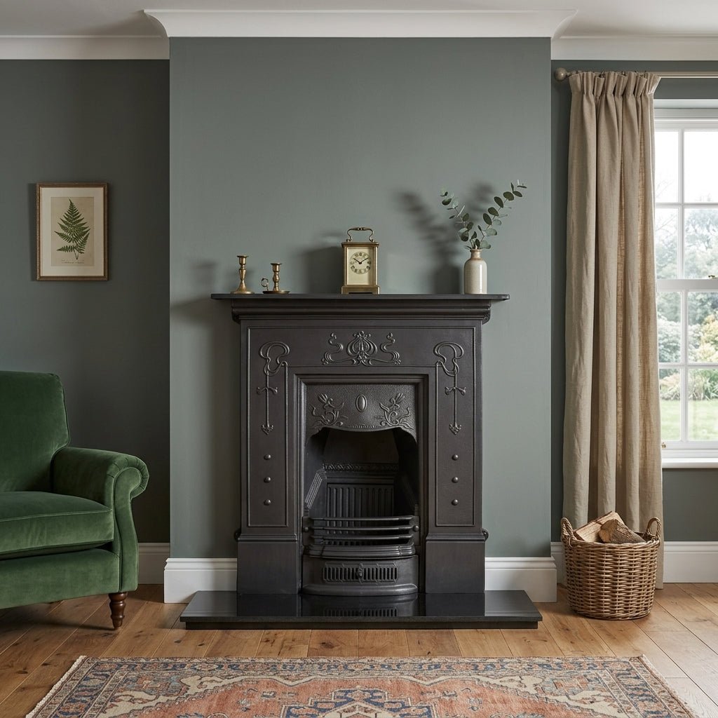 Carron Bella Cast Iron Fireplace Surround in Full Polish