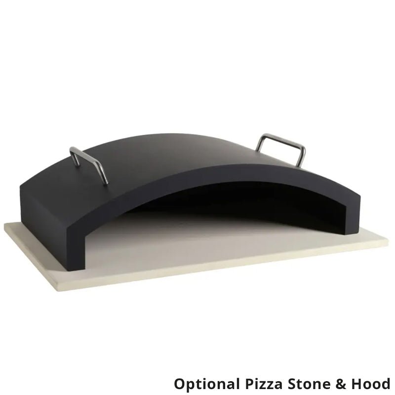 Carron Bellmount BBQ & Outdoor Fireplace in Black