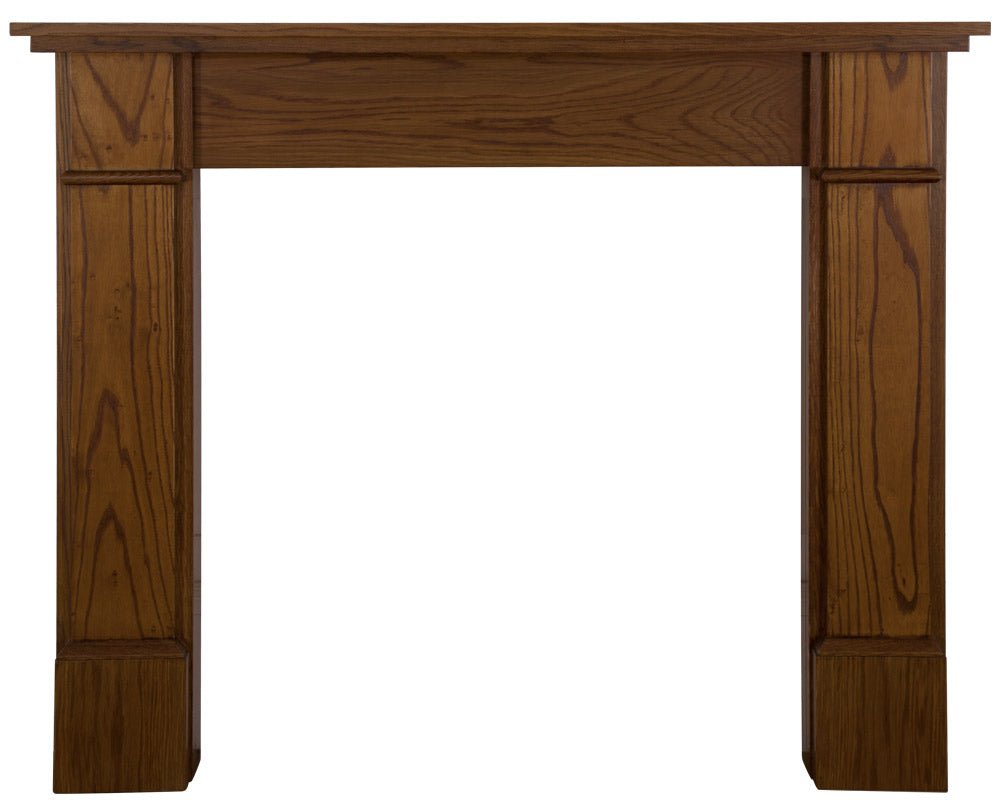 Carron Berrington Solid Oak Fireplace Surround in Waxed Oak