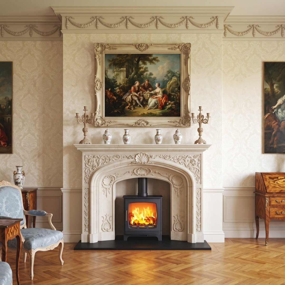 Carron ECO Revolution Wood Burning Stove 5kW in