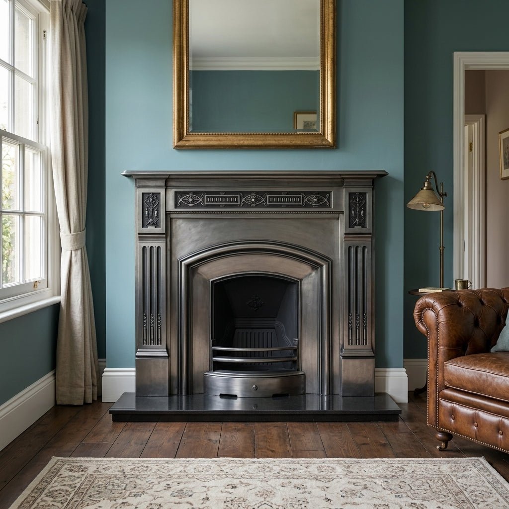 Carron London Plate Cast Iron Fireplace Surround in Full Polish