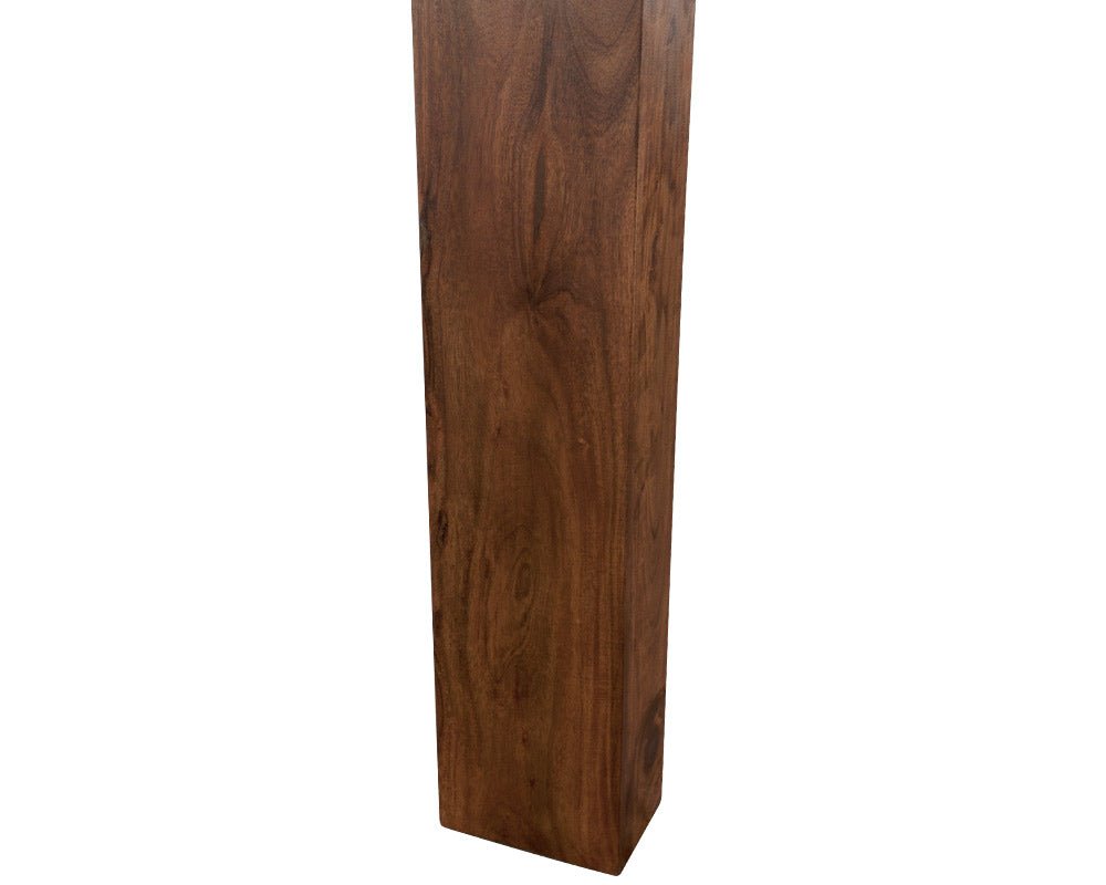 Carron New Hampshire Solid Acacia Fireplace Surround in Dark Lacquered Acacia