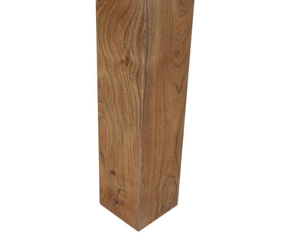 Carron New York Solid Acacia Fireplace Surround in Distressed Acacia