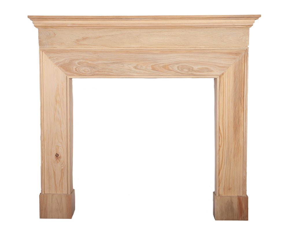 Carron Nostell Solid Pine Fireplace Surround in Unwaxed Pine