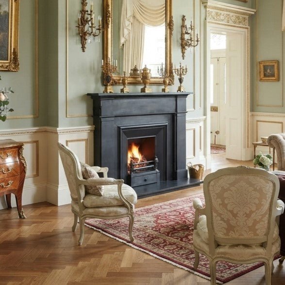 Carron Royal Cast Iron Fireplace Surround in Black