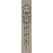 Carron Set of 10 4 Purple Flowers On White Fireplace Tiles in