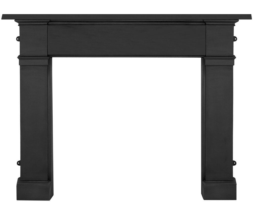 Carron Somerset Cast Iron Fireplace Surround in Black