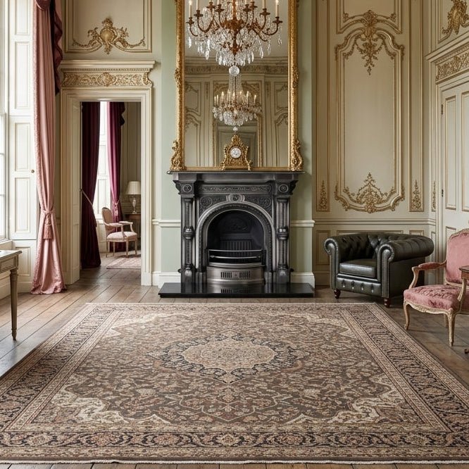 Carron Tweed Cast Iron Fireplace Surround in Full Polish