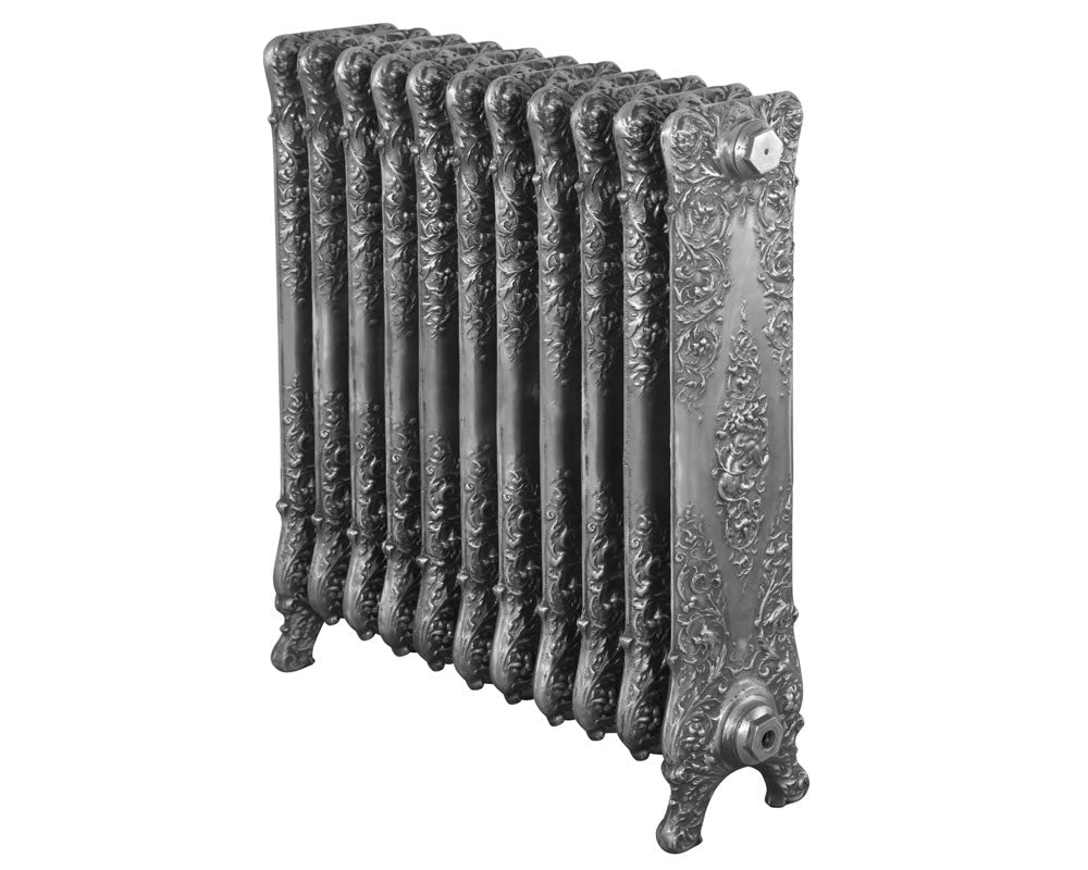 Carron Verona 1 Column Cast Iron Radiator in Hand Burnished
