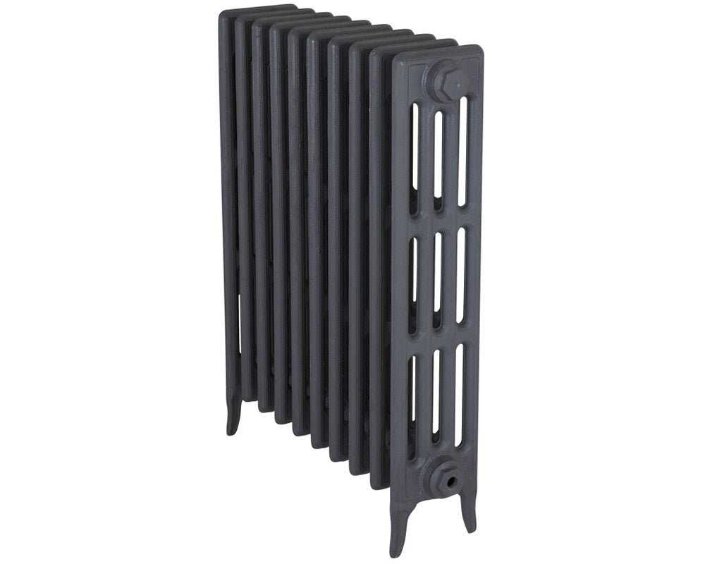 Carron Victorian 4 Column Cast Iron Radiator in Black
