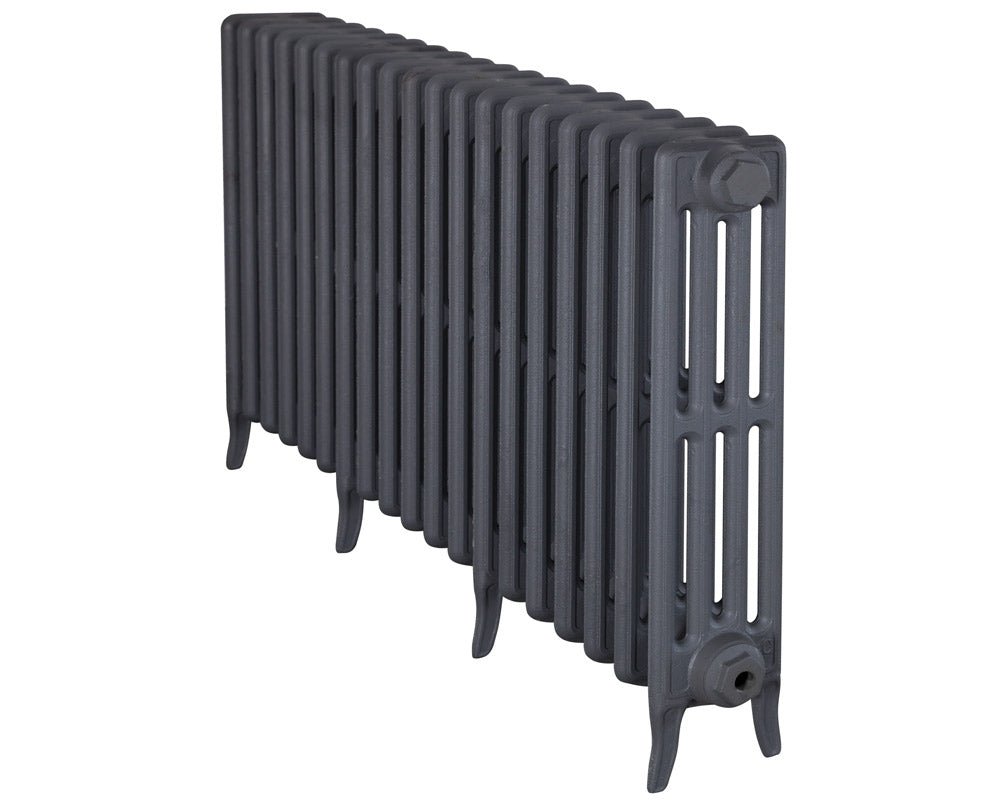 Carron Victorian 4 Column Cast Iron Radiator in Black