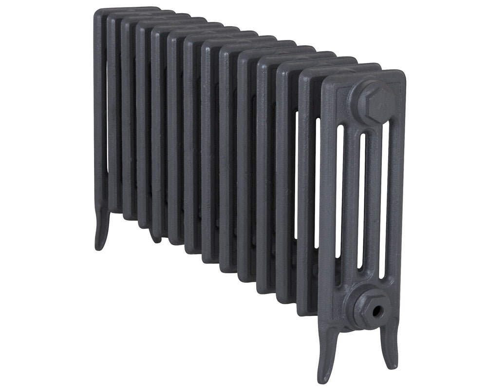 Carron Victorian 4 Column Cast Iron Radiator in Black