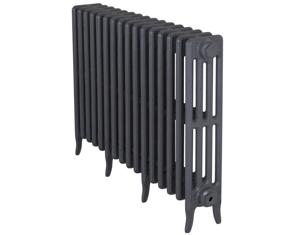 Carron Victorian 4 Column Cast Iron Radiator in Black