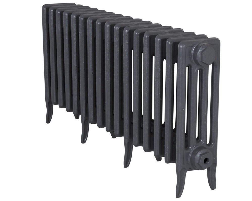 Carron Victorian 4 Column Cast Iron Radiator in Black