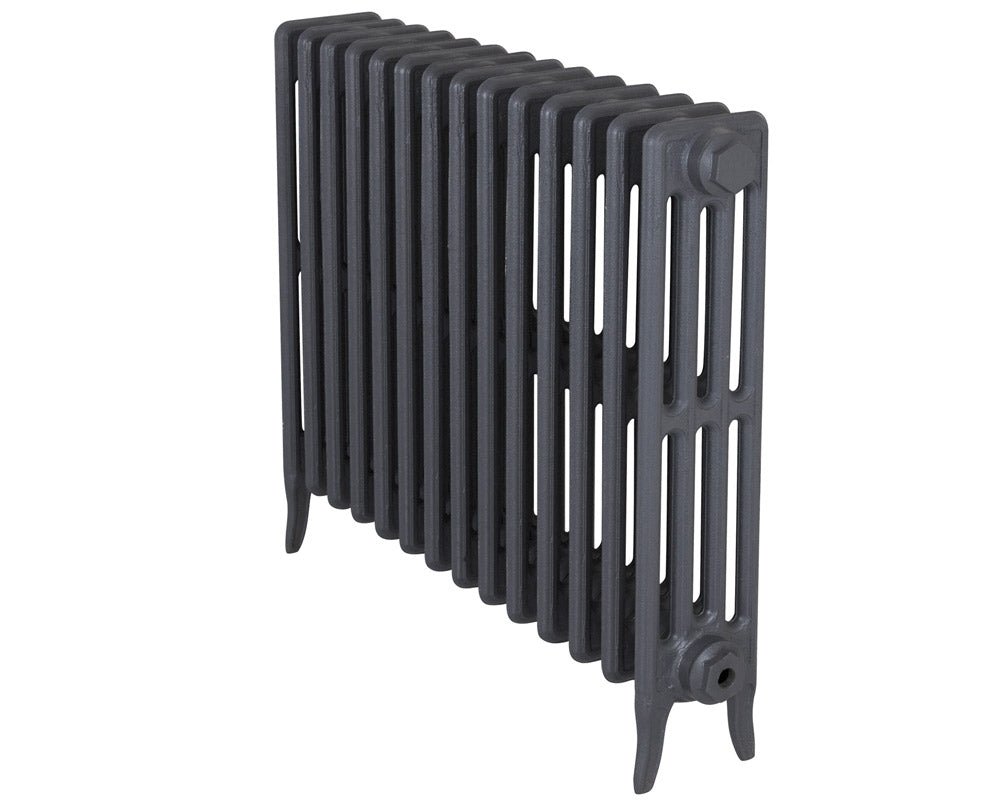 Carron Victorian 4 Column Cast Iron Radiator in Black