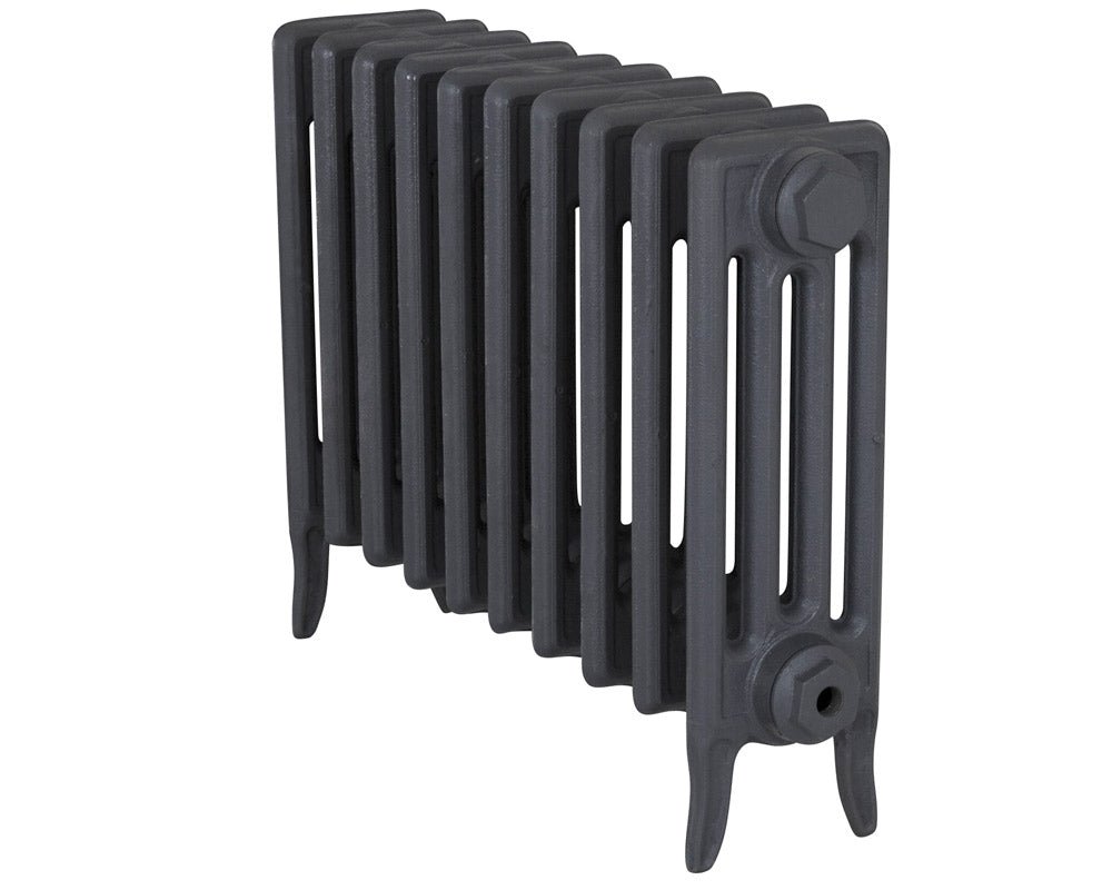 Carron Victorian 4 Column Cast Iron Radiator in Black