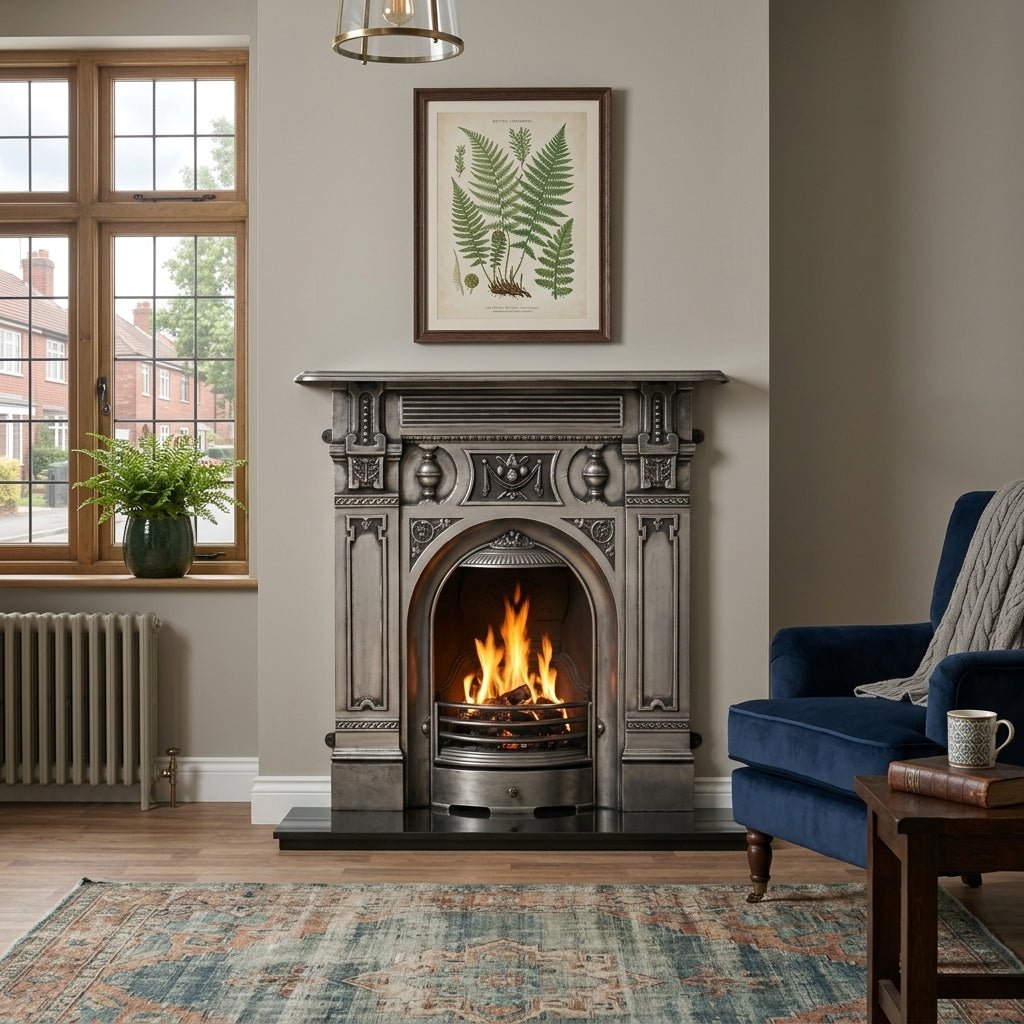 Carron Victorian Cast Iron Fireplace Surround in Full Polish