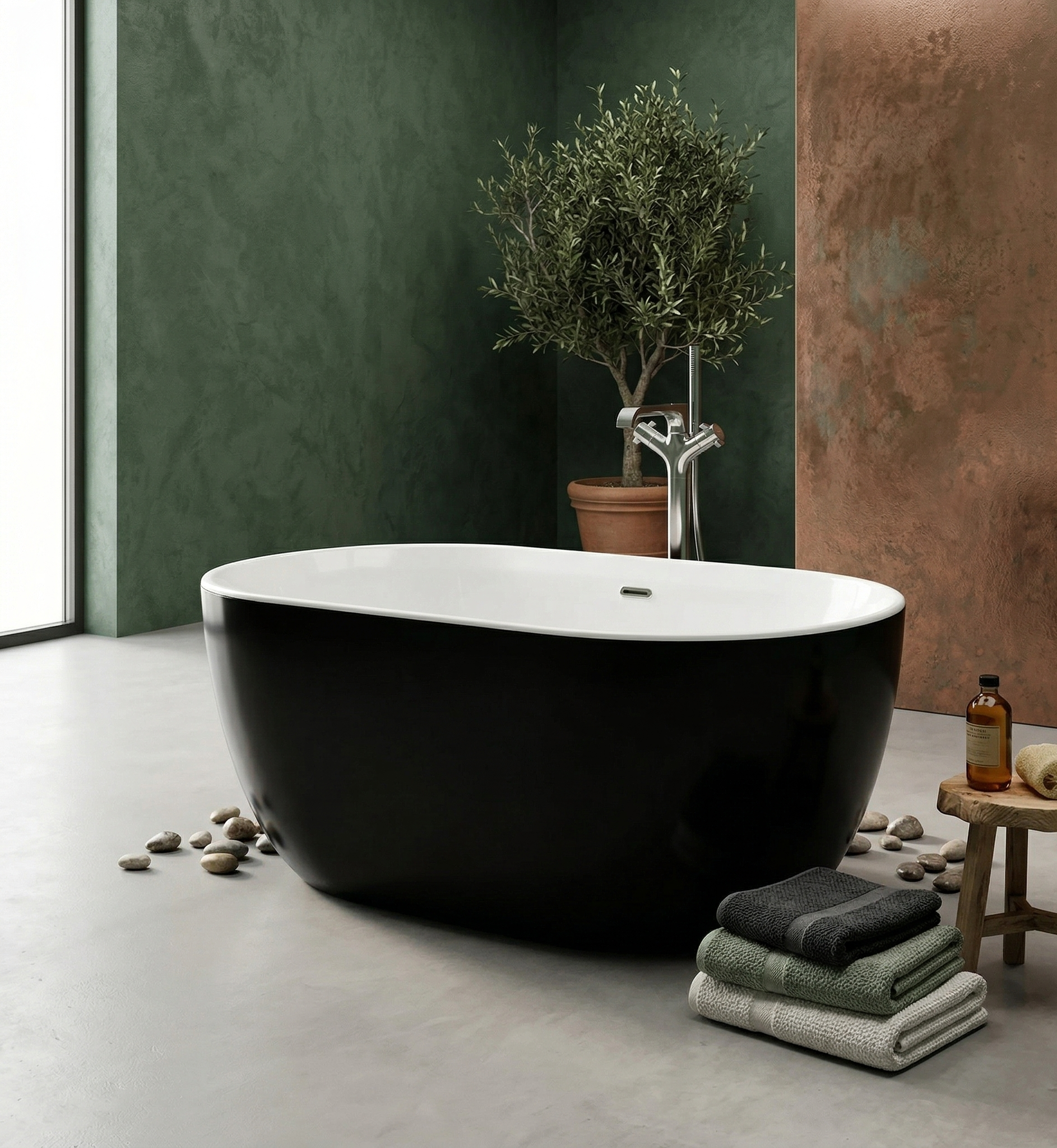 Charlotte Edwards Mayfair Oval Freestanding Bathtub