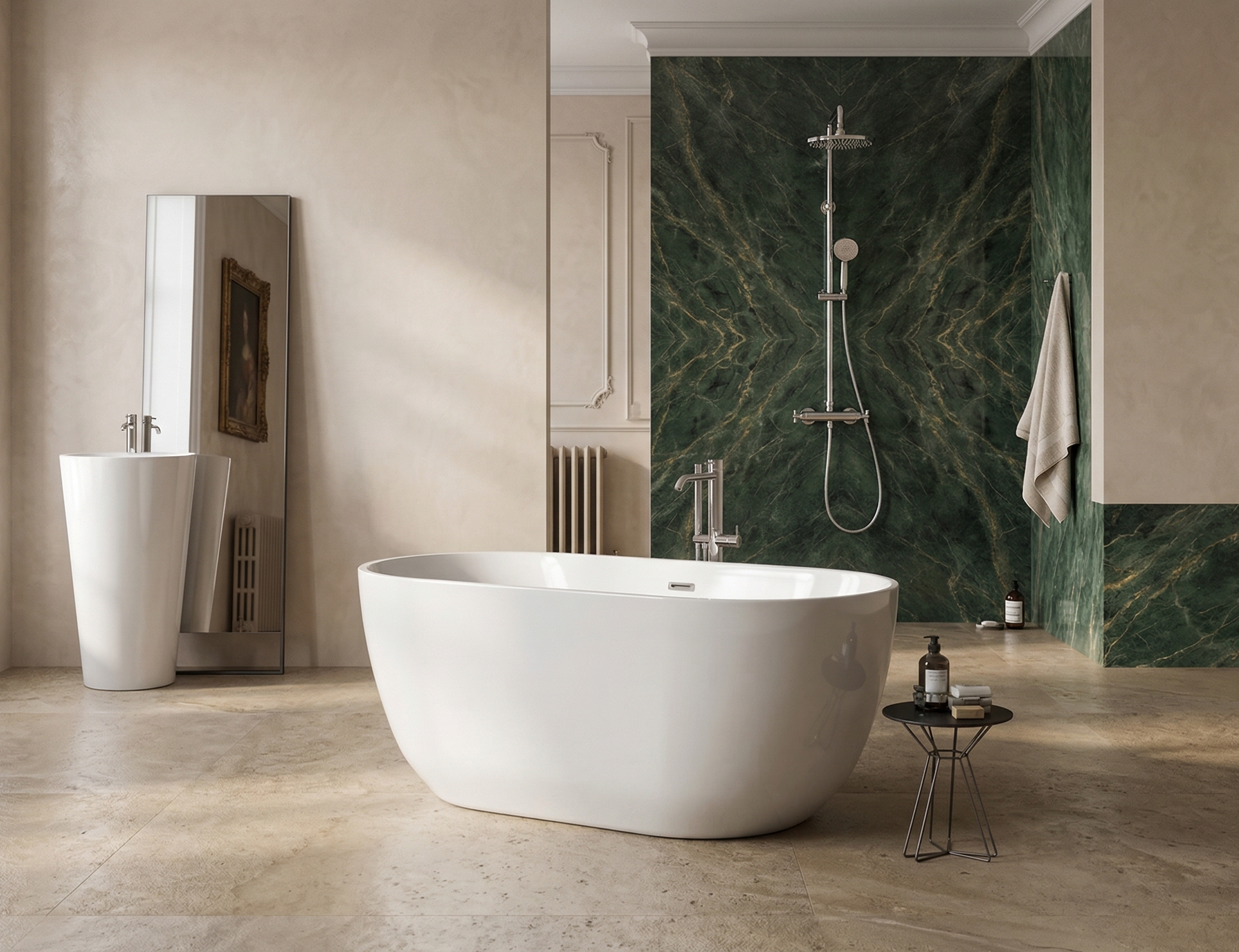 Charlotte Edwards Mayfair Oval Freestanding Bathtub