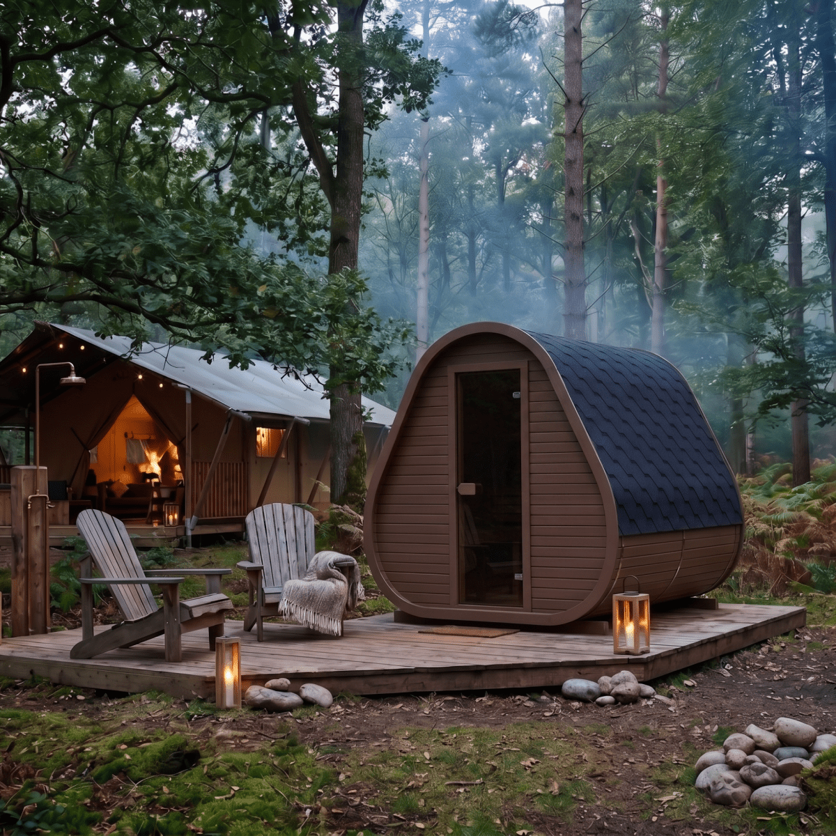 Celsium Herkus Classic Outdoor Sauna in