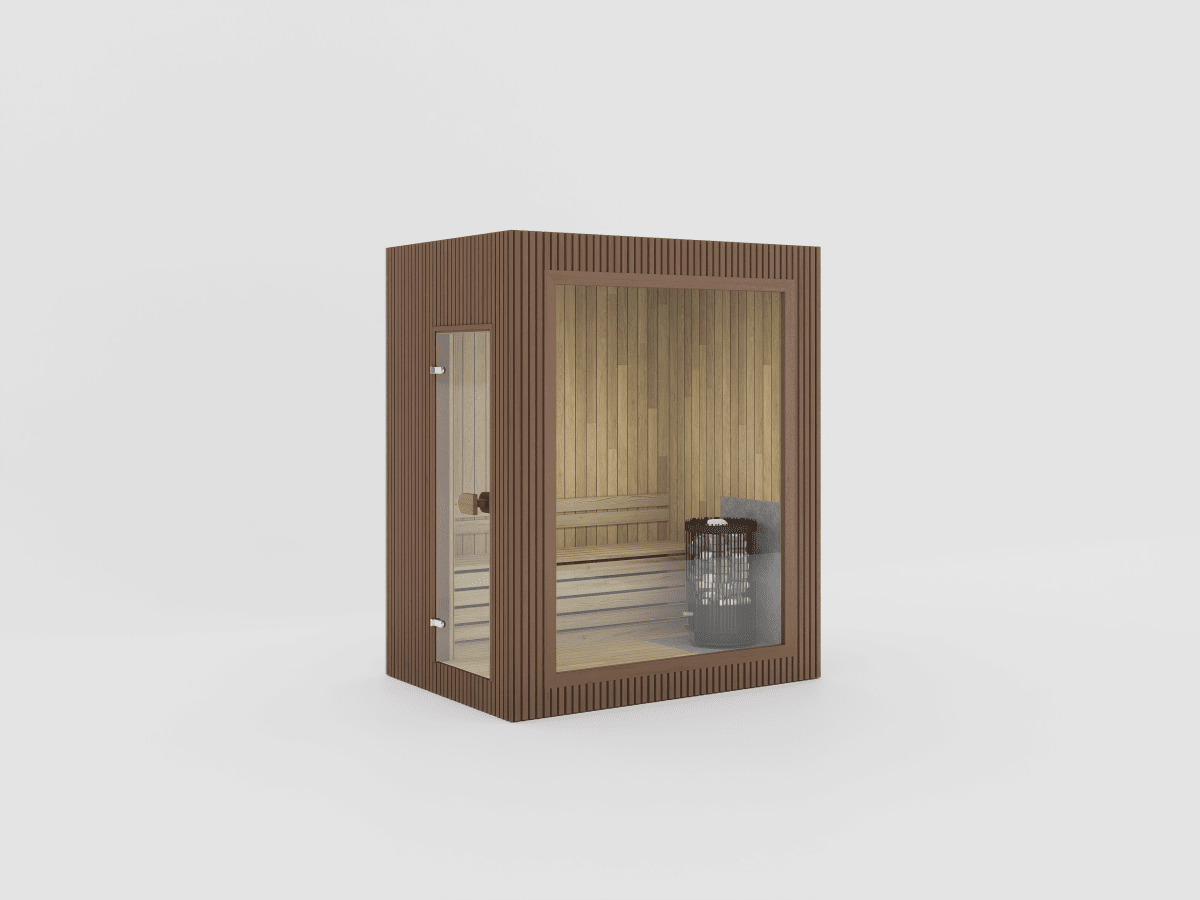 Celsium Jonas Mini Outdoor Sauna in